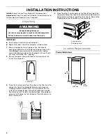 Preview for 4 page of Whirlpool  TU950QPXS Use And Care Manual