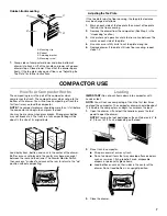 Предварительный просмотр 7 страницы Whirlpool  TU950QPXS Use And Care Manual