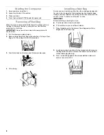 Предварительный просмотр 8 страницы Whirlpool  TU950QPXS Use And Care Manual