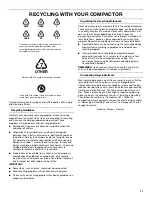 Preview for 11 page of Whirlpool  TU950QPXS Use And Care Manual