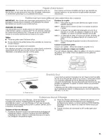 Preview for 15 page of Whirlpool TVE30100 User Instructions