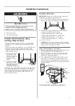 Предварительный просмотр 7 страницы Whirlpool UDT518SAF Installation Instructions Manual