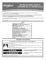 Предварительный просмотр 49 страницы Whirlpool UDT518SAHP User Instructions