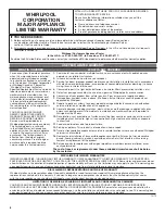 Preview for 8 page of Whirlpool UDT555SAF User Instructions