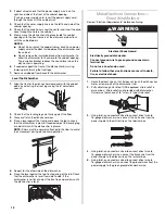 Предварительный просмотр 12 страницы Whirlpool UDT555SAFP0 Installation Instructions Manual