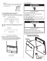 Предварительный просмотр 15 страницы Whirlpool UDT555SAFP0 Installation Instructions Manual