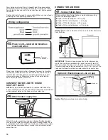 Предварительный просмотр 18 страницы Whirlpool UDT555SAHP Installation Instructions Manual