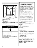 Предварительный просмотр 4 страницы Whirlpool UDT555SBDP Installation Instructions Manual