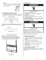 Предварительный просмотр 14 страницы Whirlpool UDT555SBDP Installation Instructions Manual