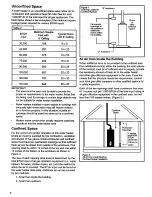 Предварительный просмотр 8 страницы Whirlpool Ultra Low Nox Installation Instructions And Use & Care Manual