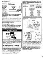 Предварительный просмотр 19 страницы Whirlpool Ultra Low Nox Installation Instructions And Use & Care Manual