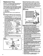 Предварительный просмотр 22 страницы Whirlpool Ultra Low Nox Installation Instructions And Use & Care Manual