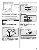 Предварительный просмотр 15 страницы Whirlpool UNDERCOUNTER DISHWASHER STAINLESS STEEL TUB Installation Instructions Manual