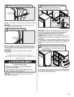 Предварительный просмотр 39 страницы Whirlpool UNDERCOUNTER DISHWASHER STAINLESS STEEL TUB Installation Instructions Manual