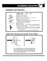 Предварительный просмотр 13 страницы Whirlpool Undercounter Dishwasher Installation Instructions Manual