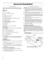 Preview for 4 page of Whirlpool UTX5536AAB0 Installation Instructions And Use & Care Manual