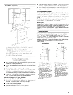 Preview for 5 page of Whirlpool UTX5536AAB0 Installation Instructions And Use & Care Manual