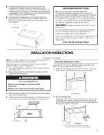 Preview for 7 page of Whirlpool UTX5536AAB0 Installation Instructions And Use & Care Manual