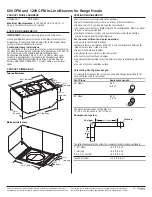 Preview for 1 page of Whirlpool UXB1200DYS Product Dimensions