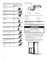 Предварительный просмотр 10 страницы Whirlpool UXD8630DYS Installation Instructions And Use & Care Manual