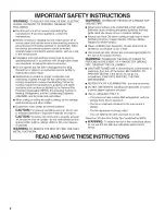 Preview for 2 page of Whirlpool UXI0600DYS Installation Instructions Manual