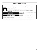 Preview for 3 page of Whirlpool UXI6536BS Installation Instructions And Use And Care Manual