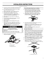 Предварительный просмотр 7 страницы Whirlpool UXI6536BSS Installation Instructions And Use & Care Manual