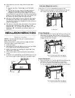 Preview for 7 page of Whirlpool  UXL6036YSS Installation Instructions And Use And Care Manual