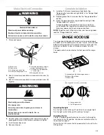 Preview for 11 page of Whirlpool  UXL6036YSS Installation Instructions And Use And Care Manual