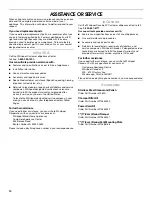 Preview for 14 page of Whirlpool  UXL6036YSS Installation Instructions And Use And Care Manual