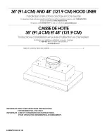 Whirlpool UXL6036YSS0 Installation Instructions And Use & Care Manual предпросмотр