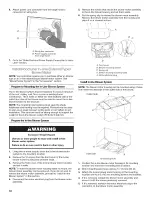 Предварительный просмотр 10 страницы Whirlpool UXL6036YSS0 Installation Instructions And Use & Care Manual