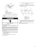 Предварительный просмотр 13 страницы Whirlpool UXL6036YSS0 Installation Instructions And Use & Care Manual