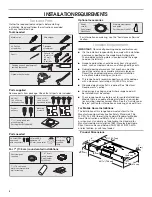 Preview for 4 page of Whirlpool UXT2030AD Installation Instructions And Use & Care Manual