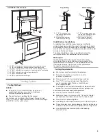 Preview for 5 page of Whirlpool UXT2030AD Installation Instructions And Use & Care Manual