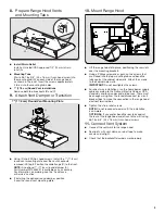 Preview for 9 page of Whirlpool UXT2030AD Installation Instructions And Use & Care Manual