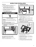 Preview for 19 page of Whirlpool UXT2030AD Installation Instructions And Use & Care Manual