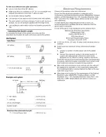 Предварительный просмотр 5 страницы Whirlpool UXT2030ADB0 Installation Instructions And Use & Care Manual