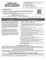 Preview for 11 page of Whirlpool UXT4030AD Installation Instructions And Use & Care Manual