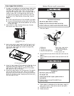 Preview for 7 page of Whirlpool UXT4030AY Installation Instructions And Use & Care Manual