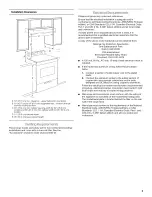 Предварительный просмотр 5 страницы Whirlpool UXT4030AYS0 Installation Instructions And Use & Care Manual