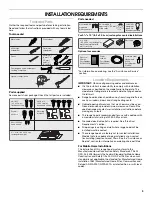 Предварительный просмотр 3 страницы Whirlpool UXT4130AD Installation Instructions And Use & Care Manual