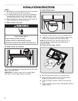 Предварительный просмотр 6 страницы Whirlpool UXT4130AD Installation Instructions And Use & Care Manual