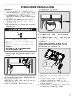 Предварительный просмотр 19 страницы Whirlpool UXT4130AD Installation Instructions And Use & Care Manual