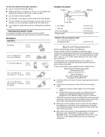 Preview for 5 page of Whirlpool UXT4130ADB0 Installation Instructions And Use & Care Manual