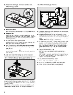 Предварительный просмотр 8 страницы Whirlpool UXT4130ADS Installation Instructions And Use & Care Manual