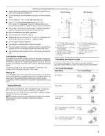 Предварительный просмотр 5 страницы Whirlpool UXT4230AAB0 Installation Instructions And Use & Care Manual