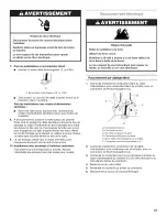 Предварительный просмотр 21 страницы Whirlpool UXT4230AAB0 Installation Instructions And Use & Care Manual