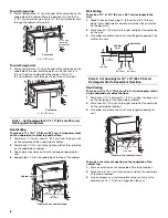 Preview for 8 page of Whirlpool UXT4230AD Installation Instructions Manual