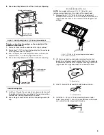 Preview for 9 page of Whirlpool UXT4230AD Installation Instructions Manual